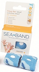 SEA BAND Camo Blu Child/Sm.Adult 1pr